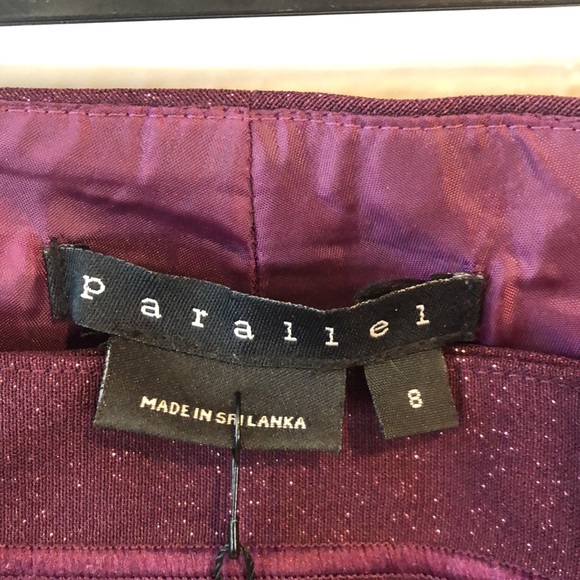 Parallel Y2K glitter sparkle office siren trouser pants - Picture 6 of 12